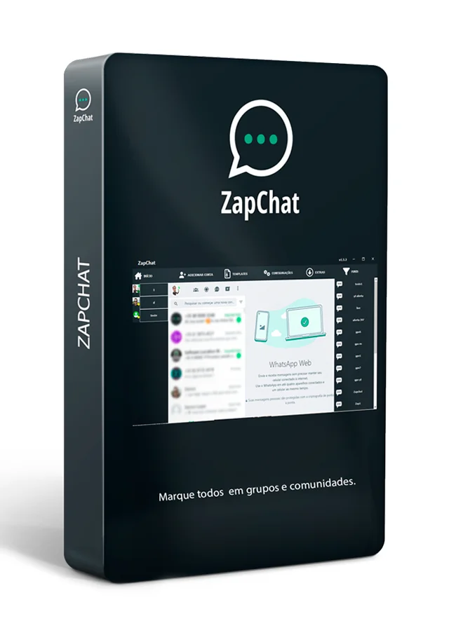 ZapChat - Marque Todos em um Grupo ou Comunidade - Marketizando